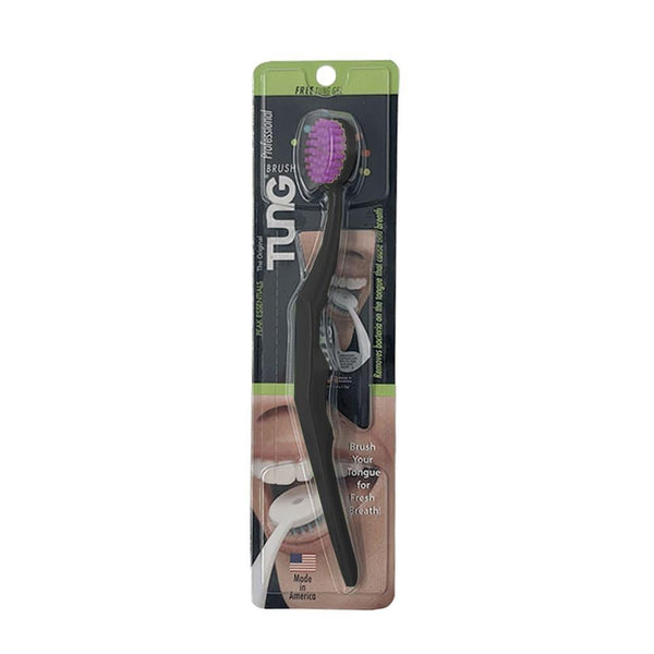 Tongue Cleaning Brush Bad Breath Remover Tung Oral Care 1 Count