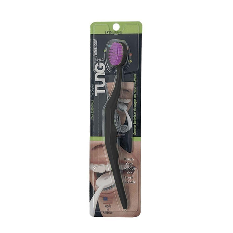 Tongue Cleaning Brush Bad Breath Remover Tung Oral Care 1 Count