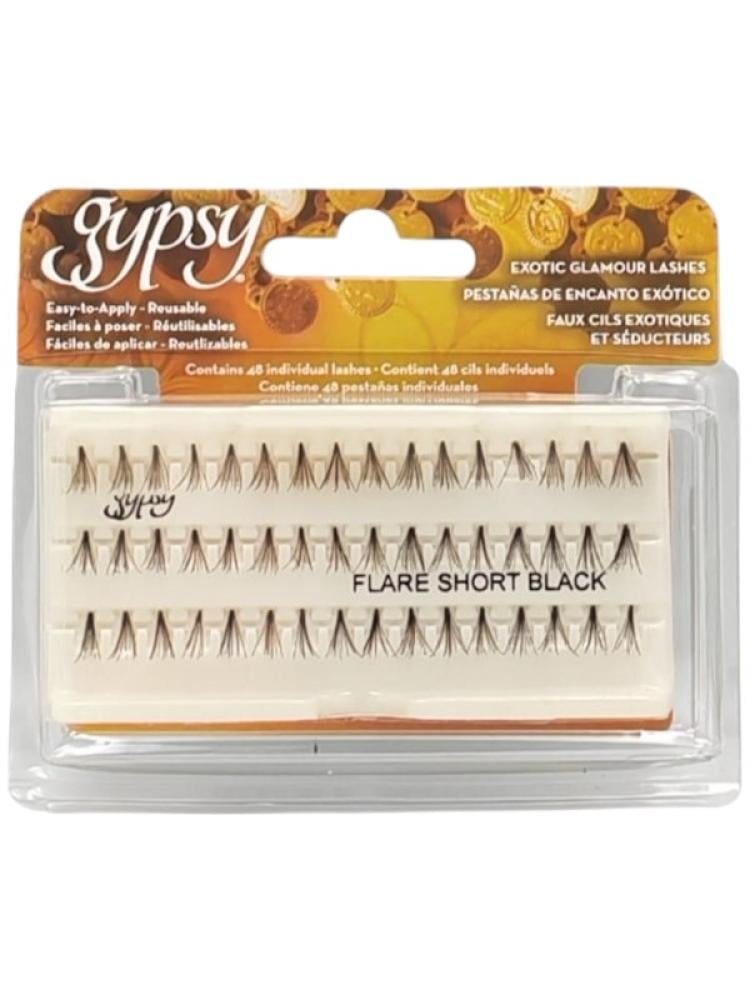 Gipsy Flare Individual Lashes Short Black