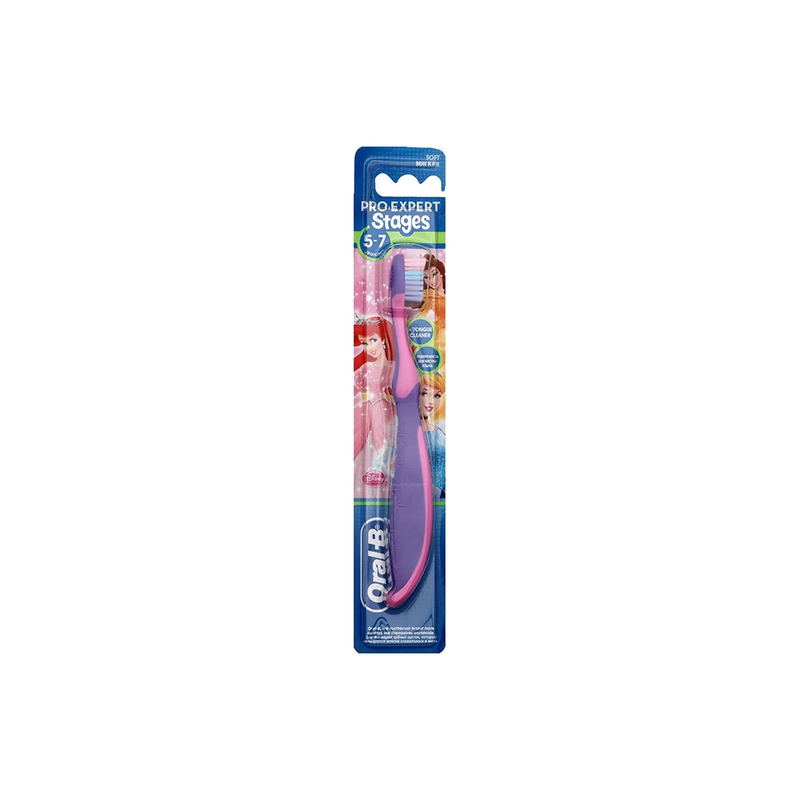 Oral B Toothbrush Comparison Stages 3 Manual Brush 5-7 Years 1 Piece