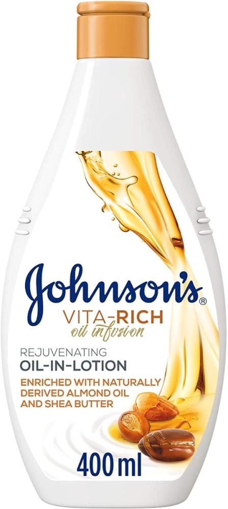 Nourishing Body Lotion with Oil Infusion - Vitarich by Johnson - 400ml