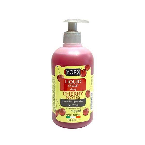 Yorx Liquid Hand Soap, Cherry Scented, Moisturizing, 500ml