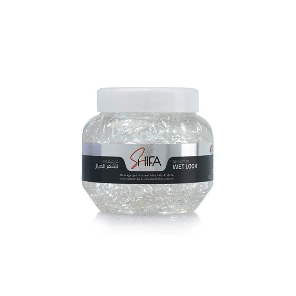 Wet Look Hair Gel Strong Hold Glossy Finish Shifa 300ml