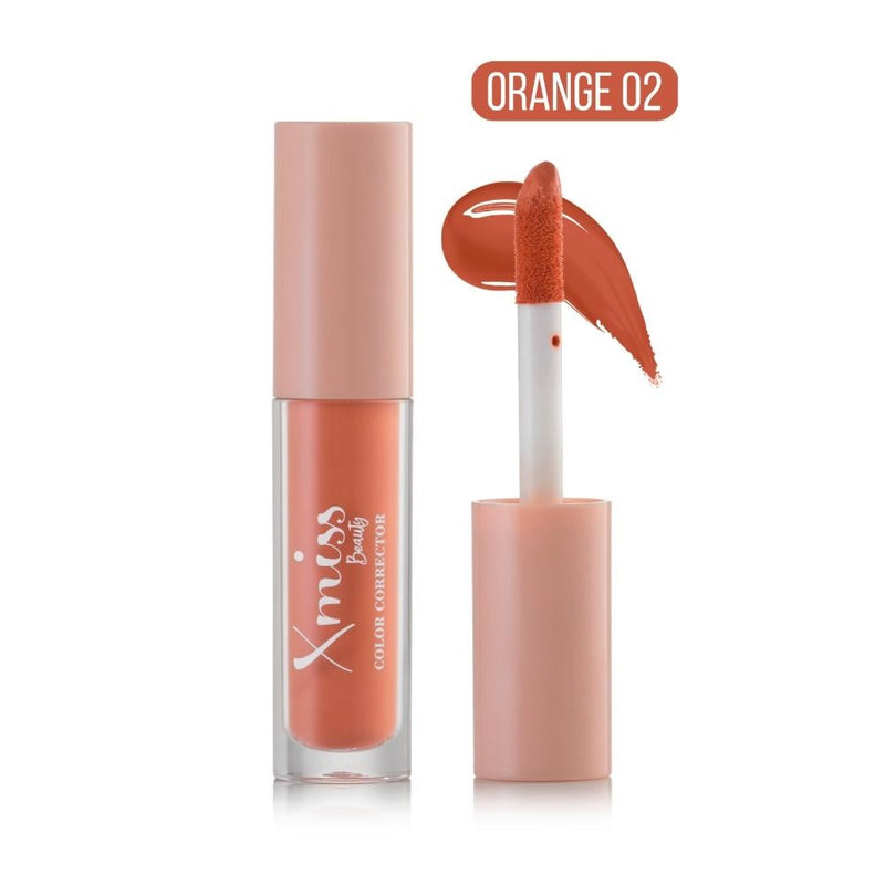 X-Miss Beauty Skin Tone Corrector 02 Orange, Dark Circle Coverage