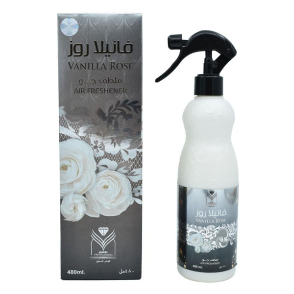 Air Freshener for Room Vanilla Rose Almas Perfume 480ml