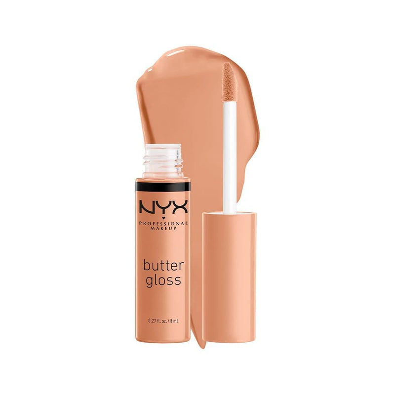 NYX Butter Gloss Lip Gloss Fortune Cookie Nude Beige High-Shine 8ml