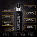 Grow More Elixir Hair Growth Serum Spray Thickening Formula Watermans 100ml