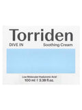 Torriden Dive In Soothing Cream with Hyaluronic Acid, 100ml