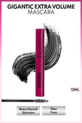 Gigantic Volume Mascara Thicker Lashes Black High Hold Note 12ml