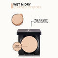 Flormar Wet & Dry Powder, Buildable Coverage, Semi-Matte, 007 Caramel Beach, 10 g