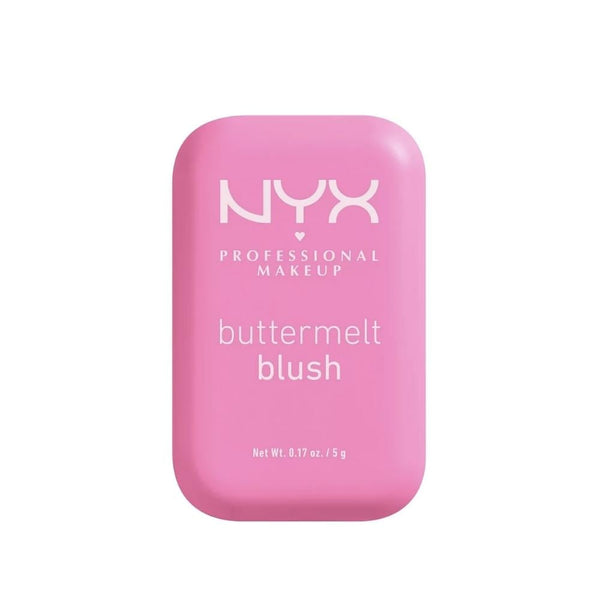 NYX Professional Makeup Buttermelt Blush in 01 My Buta Half, Powder Formula 5g