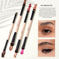 Jessup Makeup Brush Set - 7 Pieces T600 for Face & Eye