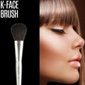 Karaja Dual-Purpose Blush and Powder Makeup Brush with Soft Bristles