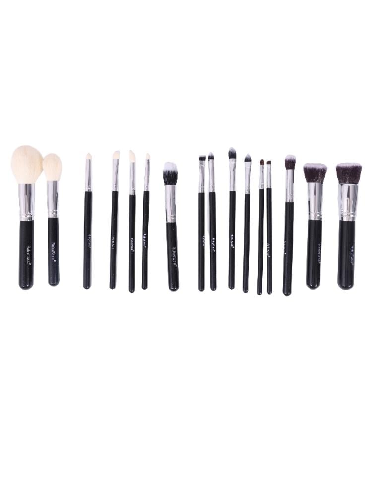 Ruby Face Makeup Brush Set BK25-013 - 16 Pieces with Bag