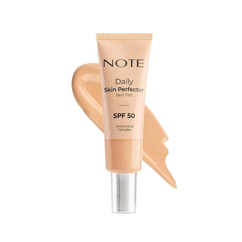 Note Daily Skin Foundation SPF 50 Medium Coverage Even Tone 140