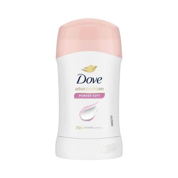 Dove Antiperspirant Deodorant Stick Soft Powder 72-Hour Protection 40g