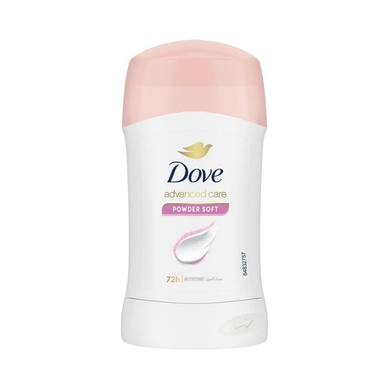 Dove Antiperspirant Deodorant Stick Soft Powder 72-Hour Protection 40g