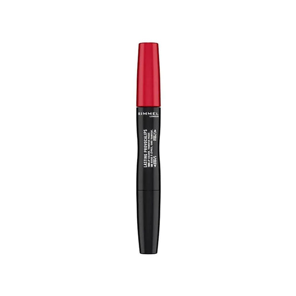 Buy Liquid Lipstick Long-Lasting 16Hr Transfer-Proof Rimmel London 740 Caught Red Lipped 4ml