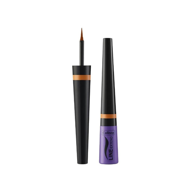 Callista Line Extend Eyeliner, Smudge-Proof, Quick-Drying, 04 Zesty Orange