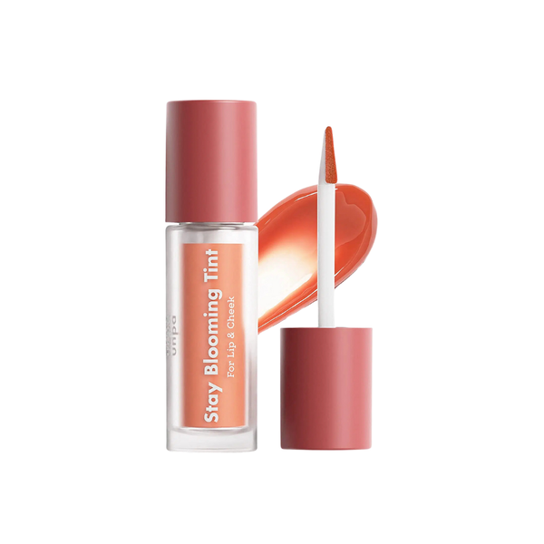 Unpa Poppy Poppy Stay Blooming Lip and Cheek Tint 02 Warm Coral Orange 3.5ml