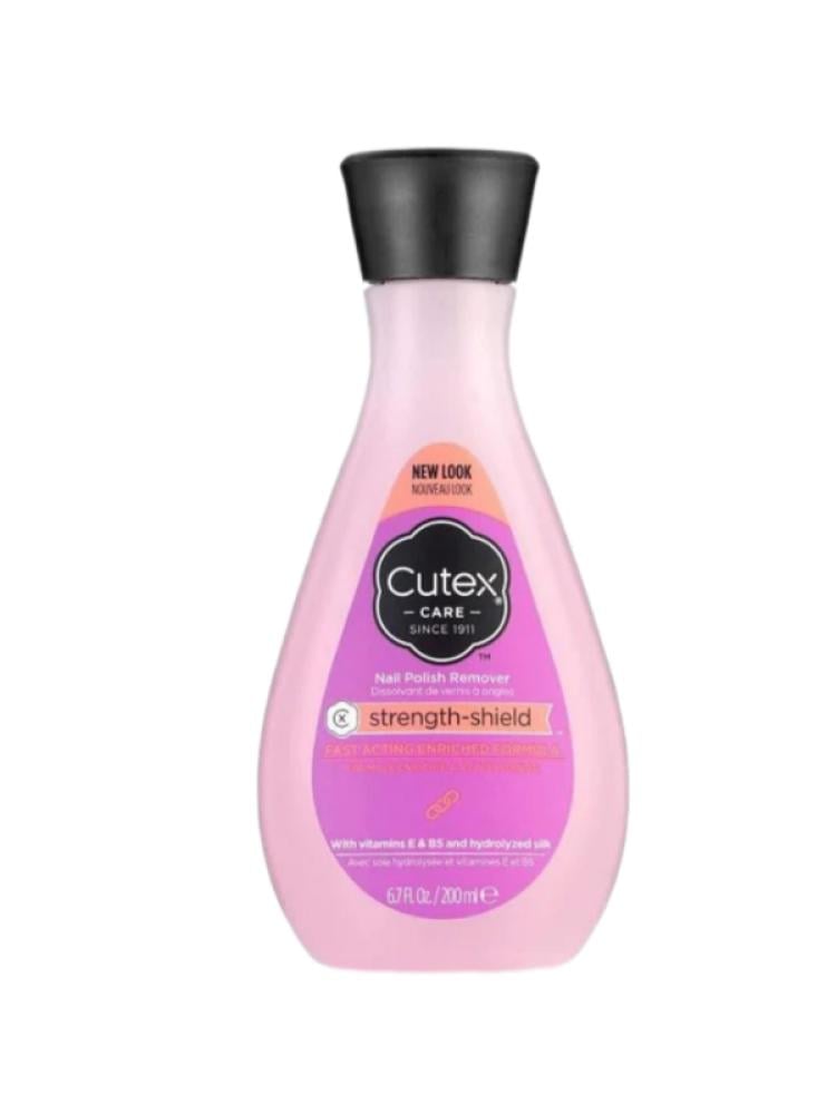 Cutex Strength Shield Nail Polish Remover with Vitamin E - 200 ml