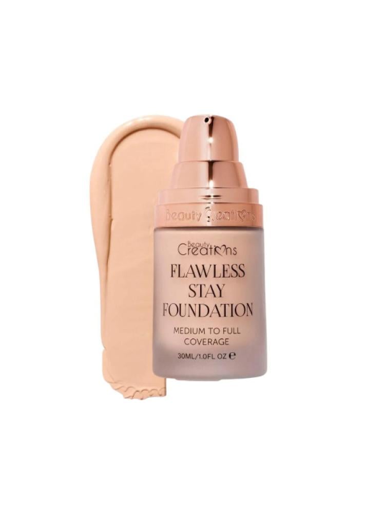 Beauty Creations Flawless Stay Liquid Foundation - Vitamin E - Oil-Free