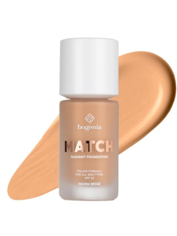 Bogenia Match Foundation Collagen Warm Beige BG609.005 SPF 20