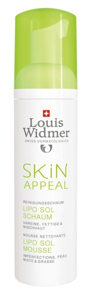 Skin Appeal Liposol Cleansing Foam Oily Skin Louis Widmer 150ml