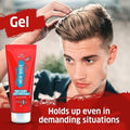 Wella New Wave Tough Stuff Gel, Strong Hold, Heat & Sweat Resistant, 200ml