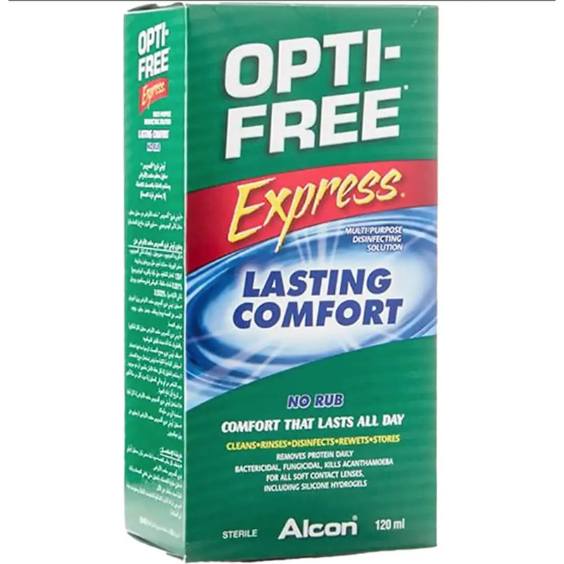 Opti Free Contact Solution Express Cleaning Formula 120ml
