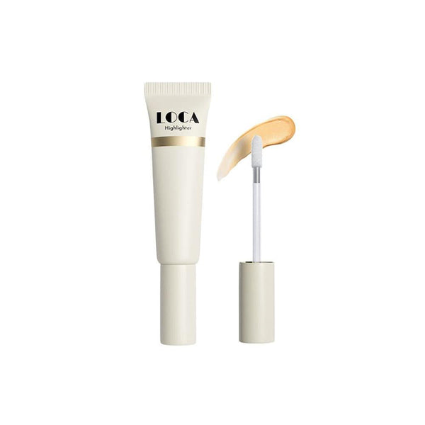 Top Rated Liquid Highlighter Hyaluronic Acid Aloe Vera LOCA 01 Quiet Luxury 12ml