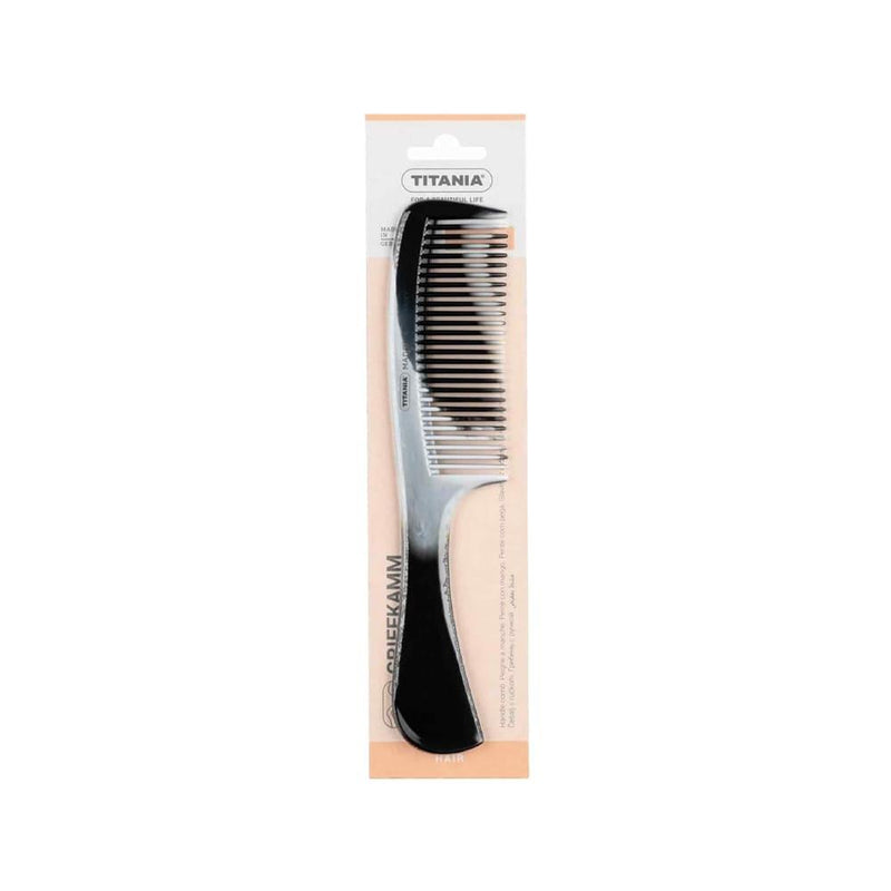 Hair Comb with Handle Ergonomic Detangling Titania 1807/4