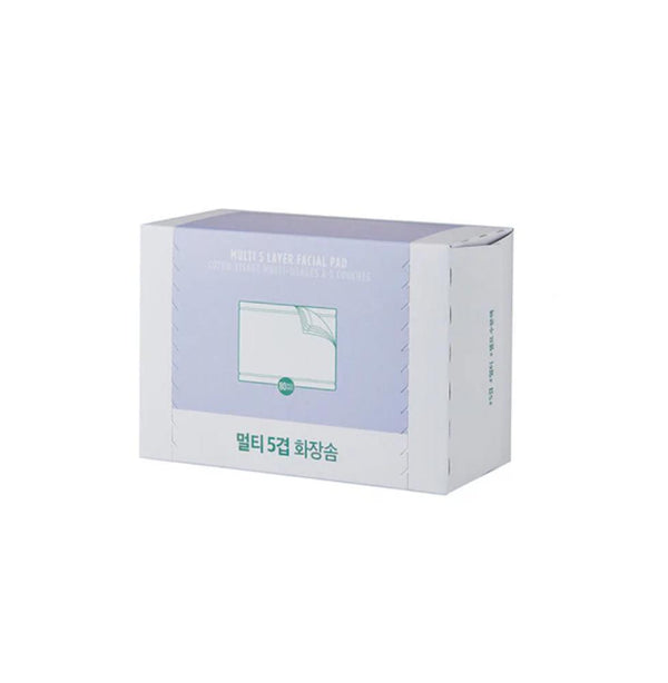 The Face Shop Multi-Layer Cotton Pads, 5-Layer Detachable, Facial Wipes