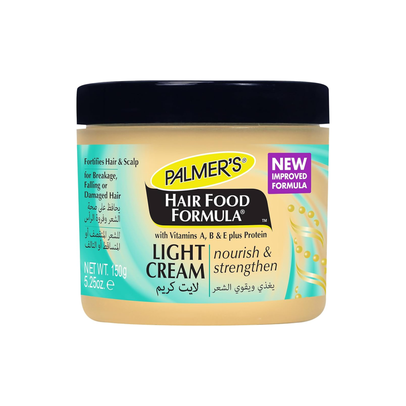 Palmer's Light Hair Styling Cream for Nourishing and Shine, 150g