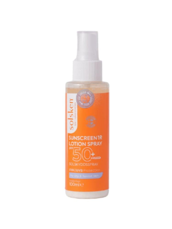 Solsken Sunscreen Spray SPF 50+ for Dry Skin 100ml
