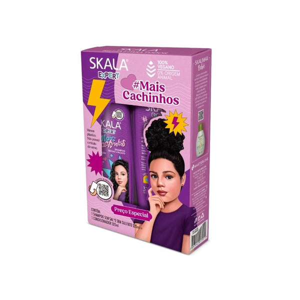 Skala Miss Cashinhouse Kids Shampoo and Conditioner Set for Curly Hair 650ml