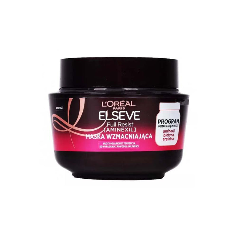 Hair Mask Strengthening Aminexil Biotin L'Oreal Elseve Total Resist 300ml