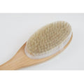 Beauty System Body Bath Brush Double Sided Long Wooden Handle