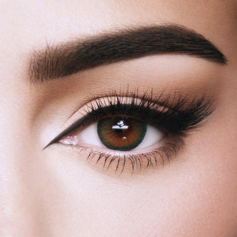 Top Rated Colored Contact Lenses Monthly Matcha AMARA 2 Pack