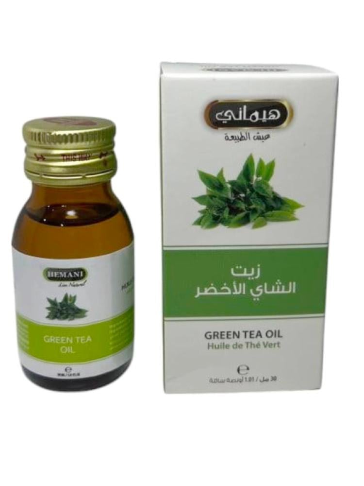 Hemani Green Tea Oil - Antioxidant for Skin and Hair - 30ml