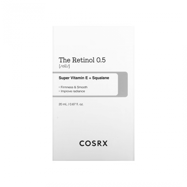 Cosrx Retinol Oil 0.5 with Pure Retinol and Vitamin E for Wrinkles 20ml