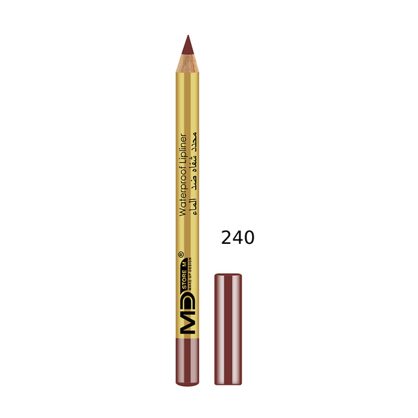 Md Waterproof Lip Liner No. 240, Matte Finish