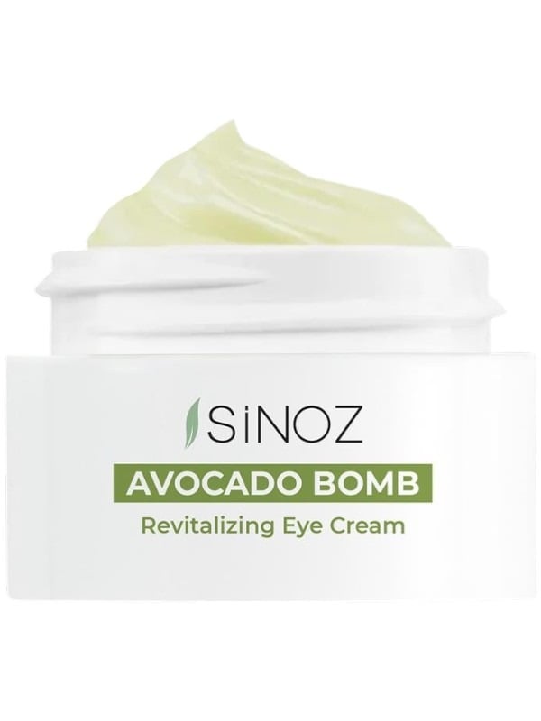 Best Eye Cream for Puffy Eyes Revitalizing Avocado Bomb Sinoz 15ml
