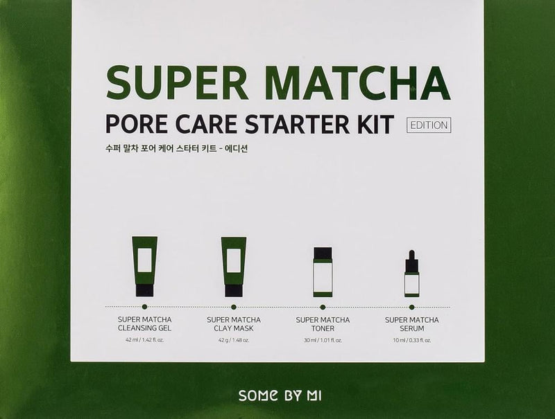 Skincare Kit Super Matcha Pore Care Starter Some By Mi