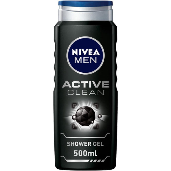 Best Body Wash For Men Active Clean Charcoal Nivea 500ml