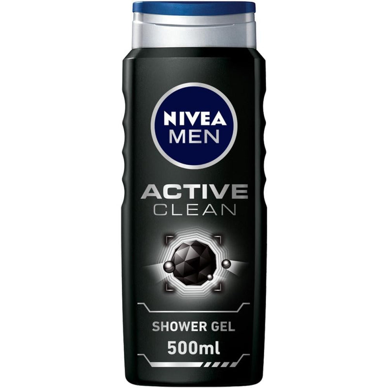 Best Body Wash For Men Active Clean Charcoal Nivea 500ml