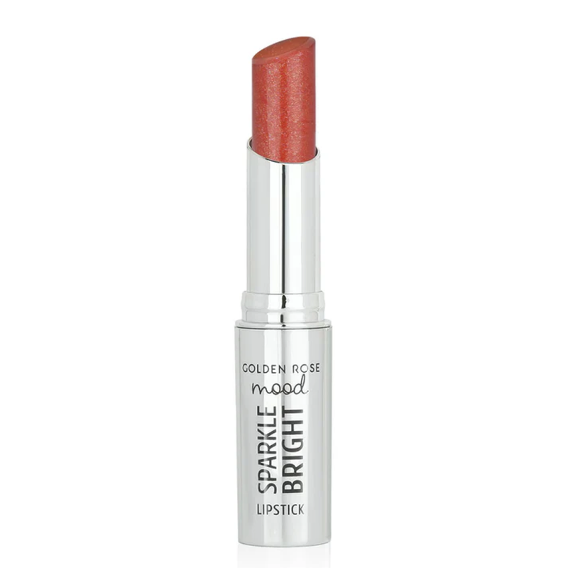 Moisturising Lipstick Sparkle Bright Peach Glam 152 Golden Rose