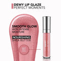 Flormar Dewy Lip Glaze, Shea Butter, Non-Sticky, 027 Perfect Moments