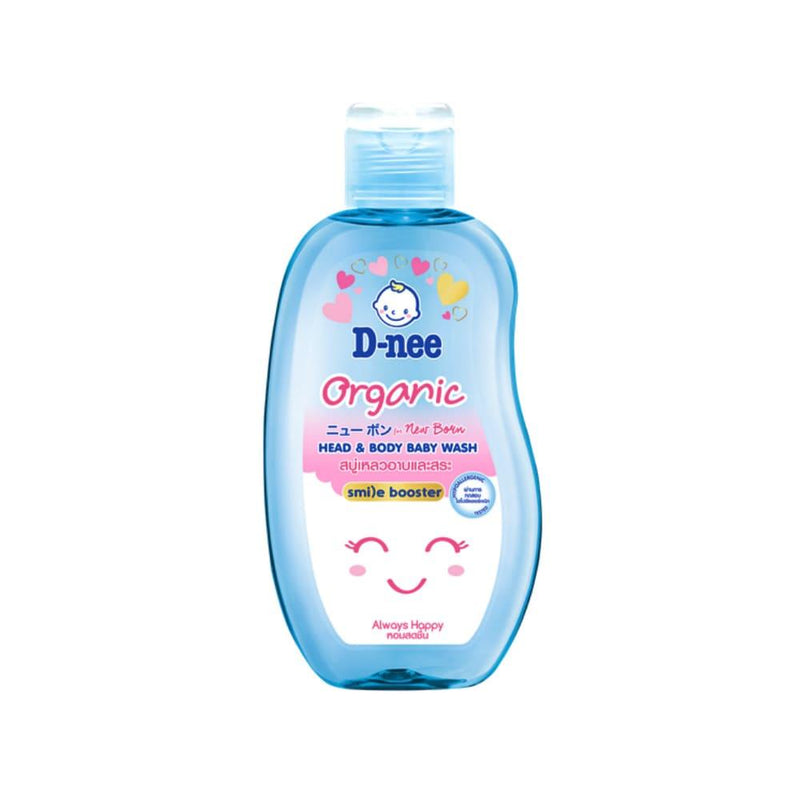 Baby Head and Body Wash Organic Newborn D-nee 200ml