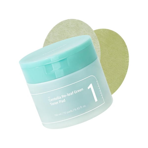 Numbuz:n No. 1 Toner Pads with Centella Asiatica for Sensitive Skin, 190ml